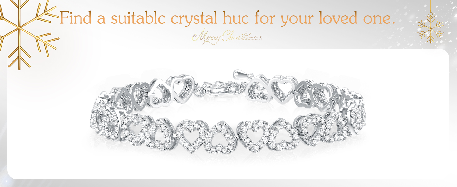 【ur jewelry】love circulation bracelet Z Amazon.com: Gold Bracelets for Women -18K Gold Plated Heart Cubic